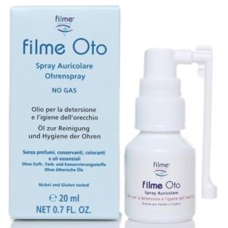 FILME OTO auricular de ouvido perda auditiva spray 20ml.