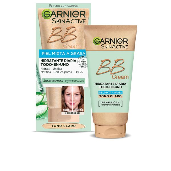SKINACTIVE BB CREAM combinação para pele oleosa FPS25 #light