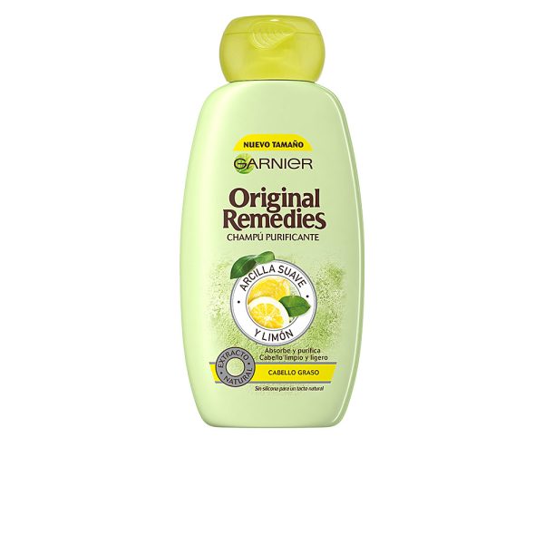 ORIGINAL REMEDIES shampoo de argila e limão 300 ml