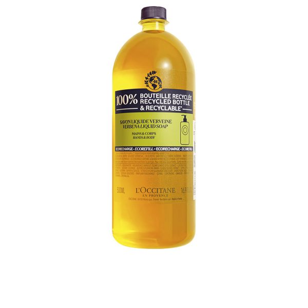 VERBENA manteiga de karité sabonete líquido orgânico refil 500 ml