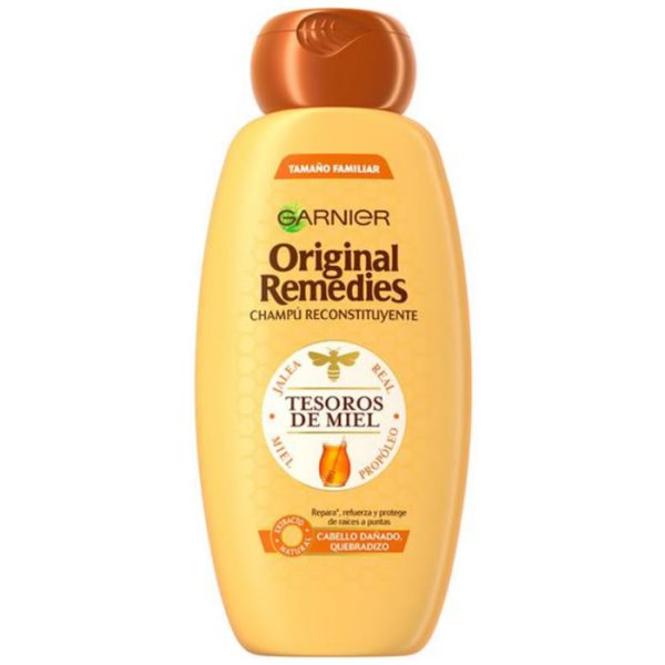 Garnier Original Remedies Champú Tesoros De Miel 600ml