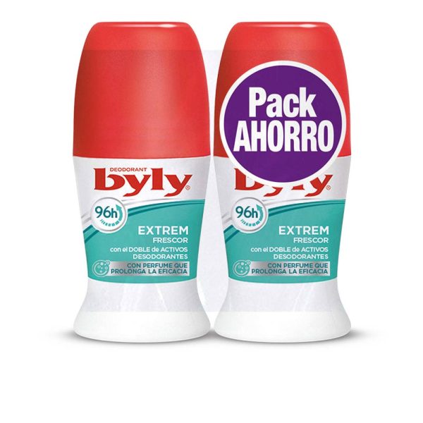 EXTREM FRESCOR 96H DEO ROLL-ON coffret 2 x 50 ml