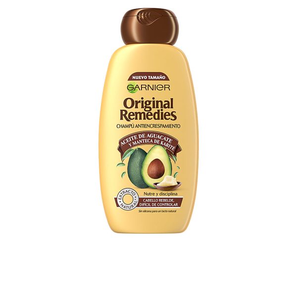 ORIGINAL REMEDIES shampoo de abacate e karité 300 ml