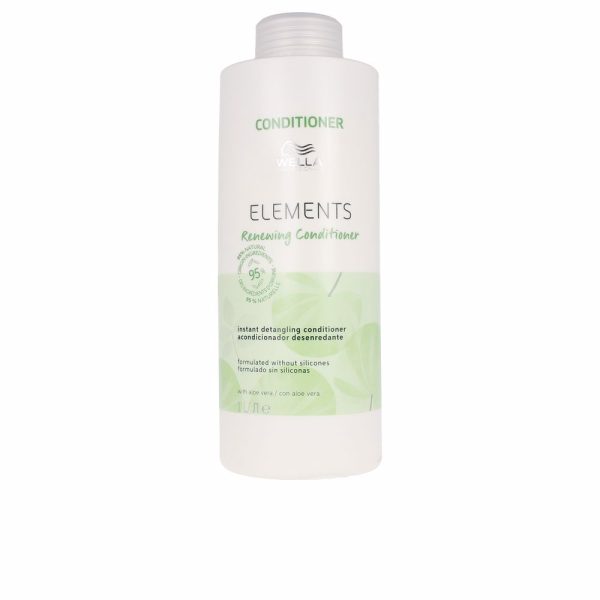 ELEMENTS Condicionador Renovador Suave Sem Silicones Todos os Tipos de Cabelo 1000 ml