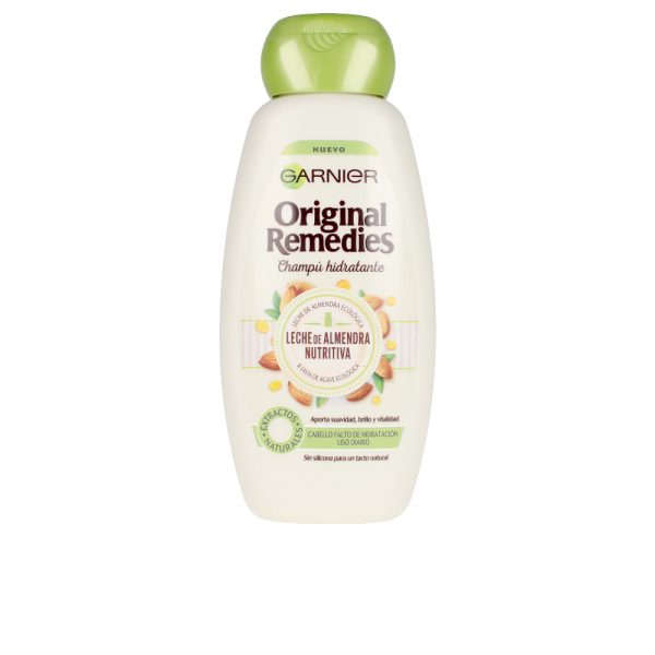 ORIGINAL REMEDIES shampoo de leite de amêndoa 300 ml